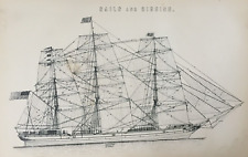 Antique print sails for sale  TORRINGTON