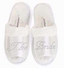 Novo Chinelo de Noiva Cristal Spa Chinelos Presente de Casamento Noivas Personalizado (OT) comprar usado  Enviando para Brazil