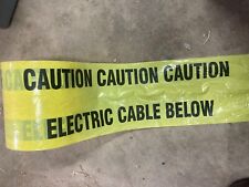 Caution electric cables for sale  BELPER