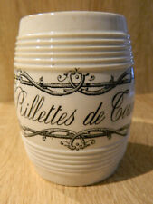 Ancien pot rillettes d'occasion  La Rochelle