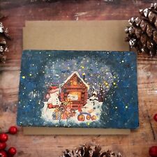 Handmade wooden christmas for sale  Shipping to Ireland