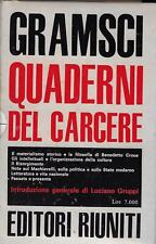 Antonio gramsci..quaderni dal usato  Italia