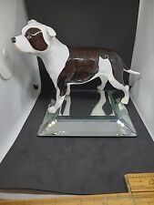 Used, John Beswick Collectors Dog Figurine - Black & White Staffordshire Bull Terrier for sale  Shipping to South Africa