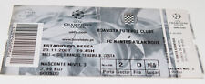 Ticket for collectors CL Boavista Porto FC Nantes 2001 Portugal France na sprzedaż  PL