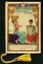 Calendarietto satinine 1931 usato  Novara
