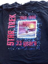 Camiseta Vintage Anos 90 Star Trek Primeiro Contato XL Cygnus Peso Pesado Pré-Encolhida comprar usado  Enviando para Brazil