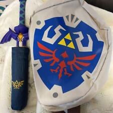Usado, Legend Of Zelda Guarda-chuva Dobrável Master Sword Hylian Shield Bolsa 2 Conjunto Japão comprar usado  Enviando para Brazil
