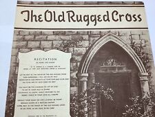 Old rugged cross for sale  NORWICH