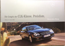 Usado, Mercedes CLK Coupé C 209 Preisliste price list von 01.01.2008, 32 Seiten comprar usado  Enviando para Brazil