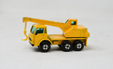 Matchbox Superfast Dodge Crane Truck #63 construção amarela comprar usado  Enviando para Brazil