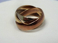 Vintage 9 carat gold Russian band ring size I London hallmark for sale  Shipping to South Africa