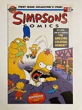 Cómics de Los Simpson #1 con póster en el interior - Bongo Comics - 1993 , usado segunda mano  Embacar hacia Argentina