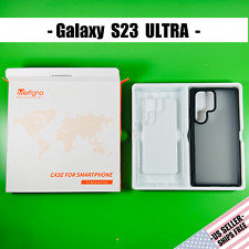 Estuches Samsung Galaxy S23 ULTRA: JUEGO DE 2 negros transparentes y esmerilados | NUEVOS. Caja abierta segunda mano  Embacar hacia Argentina