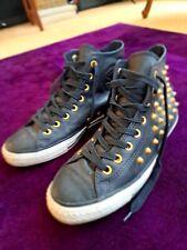 Converse black gold for sale  BOURNEMOUTH
