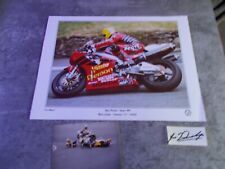 Joey dunlop signed for sale  COLCHESTER