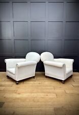 Pair antique armchairs for sale  KING'S LYNN
