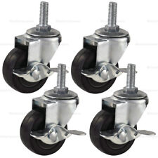 Inch rubber casters for sale  Ontario