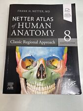 Netter Atlas of Human Anatomy Classic Regional Approach, 8ª edição brochura comprar usado  Enviando para Brazil