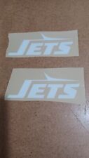 DECALQUES DE CAPACETE DE FUTEBOL AMERICANO TAMANHO COMPLETO THROWBACK 20 mils New York Jets (branco) comprar usado  Enviando para Brazil