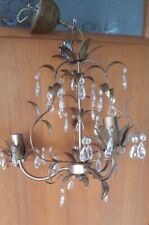 Arm brass chandelier for sale  COLEFORD