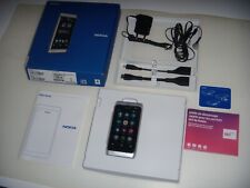 NOKIA N8 Nseries ORIGINAL SILVER UNIQUE + BAT BOX. NEW ORIGINAL COMPLETE for sale  Shipping to South Africa