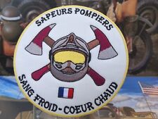 Patch brodé sapeurs d'occasion  Clermont