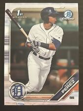 Bowman Wenceel Pérez 2019 cromado 1st Prospect Base BCP-216 Tigers QTY, usado segunda mano  Embacar hacia Argentina