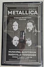 Metallica 1992 nashville for sale  Stow