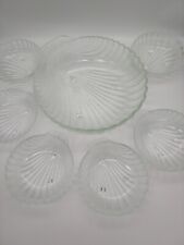 Textured glass clam for sale  Appleton
