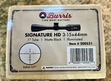 Burris signature 15x44mm for sale  Boiling Springs