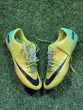 Chuteiras de futebol vintage Nike Mercurial Vapor IX FG 555605-703 amarelas masculinas tamanho EUA 8,5 comprar usado  Enviando para Brazil