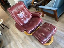 Burgundy red leather for sale  Poway