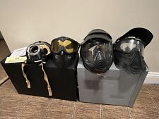 LOTE DE 4 MÁSCARAS DE PAINTBALL GOOGLES RESPIRADORES ESCUDOS FACIALES TIPPMAN SCOTT JAVA RAVEN segunda mano  Embacar hacia Mexico