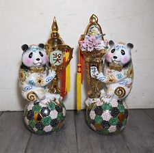Pair asian oriental for sale  Shipping to Ireland