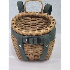 Vintage Mini Forager Woven Basket Backpack Wall Hanging Decor Shelf 1998 for sale  Shipping to South Africa