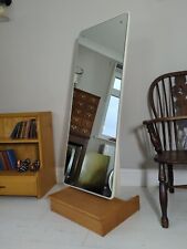 Vintage Free Standing Teak Dressing Mirror Cheval Mirror 1960 Delivery Available for sale  Shipping to South Africa