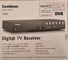 Goodmans digital receiver for sale  WORKSOP