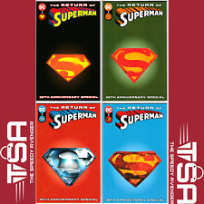 Used, THE RETURN OF SUPERMAN 30TH ANNIVERSARY SPECIAL #1 FULL SET 4 DIE-CUT VARIANTS for sale  Shipping to South Africa