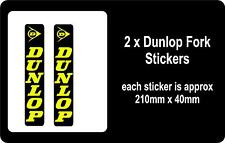 Dunlop fork stickers for sale  ROYSTON