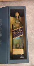 Johnnie Walker etiqueta azul / botella vacía 750 ml, caja y etiqueta colgante segunda mano  Embacar hacia Argentina