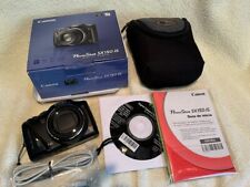 Canon Black PowerShot SX150 IS 14.1MP Digital Camera / Excellent Used Condition for sale  Shipping to South Africa