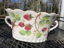 Ceramic painted strawberry for sale  Chester