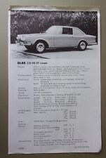 Glas 2600 coupe for sale  UK