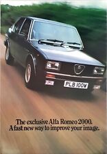 Alfa romeo 2000 for sale  BIGGLESWADE
