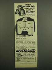 Used, 1949 Dexter Twin Tub Washing Machine Ad - Amazing for sale  Shipping to South Africa