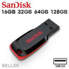 SanDisk Cruzer Blade USB 16GB 32GB 64GB 128GB 2.0 Flash Drive Memory Stick 2020 for sale  LONDON