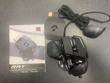 Mad Catz the Authentic RAT R.A.T 8+ (MR05DCAMBL00) Wired Gaming Mouse for sale  Shipping to South Africa
