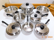 SALADMASTER TP304S 5 STAR Surgical Stainless Waterless Cookware Pot Pan Skillet for sale  Shipping to South Africa