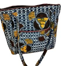 Ankara Handmade Large African Print Tote Bag Purse Handbag  Carry-all  EUC for sale  Shipping to South Africa