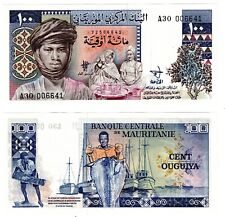1975 Mauritania 100 Ouguiya Banknotes P3A UNC unissued na sprzedaż  Wysyłka do Poland